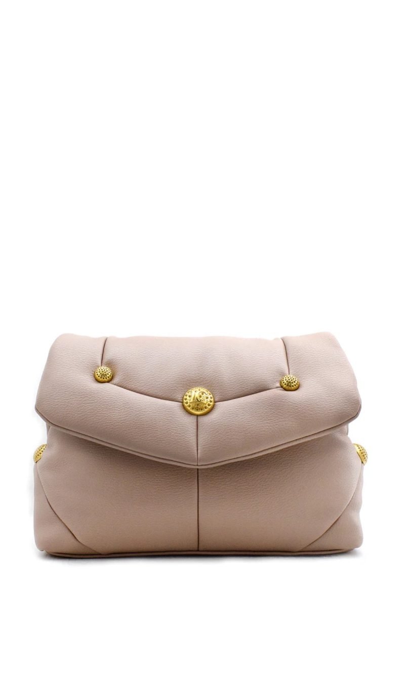 Borsa a spalla Stud taupe