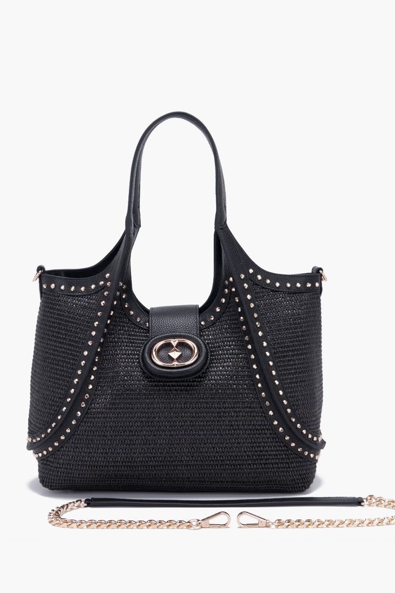 Borsa shopping Romantic Black - La Carrie