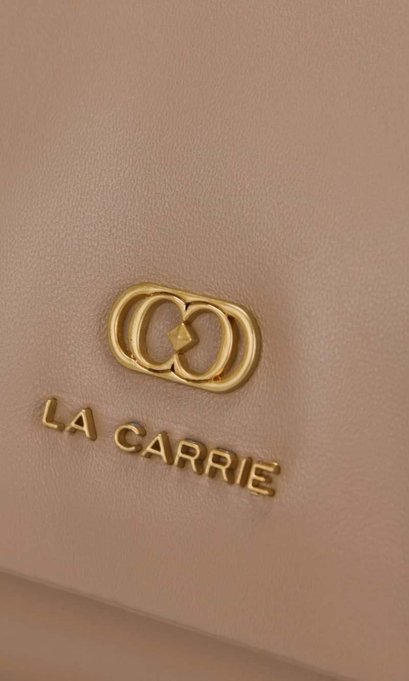 Borsa a mano Curly beige - La Carrie