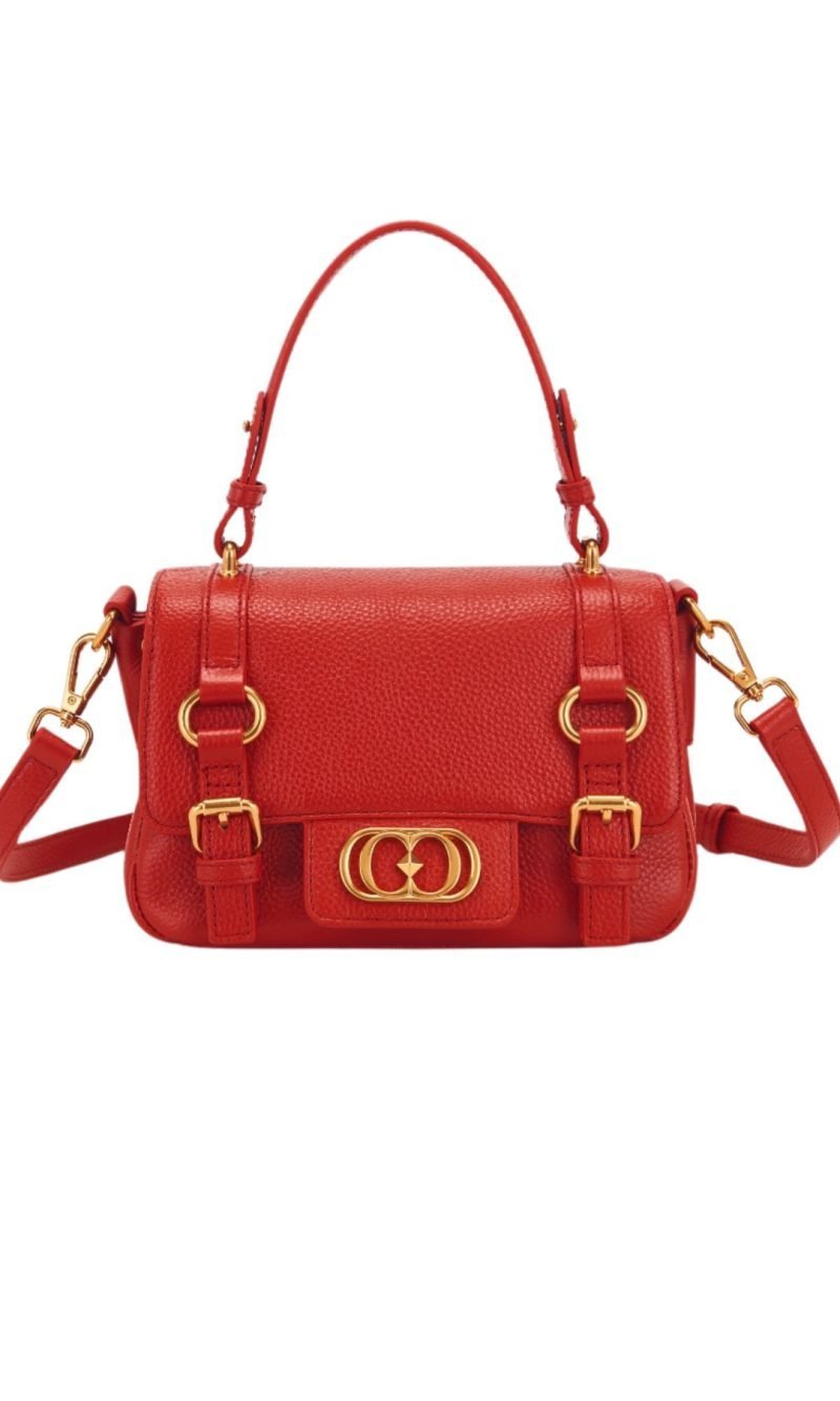 Borsa small Athena rossa - La Carrie