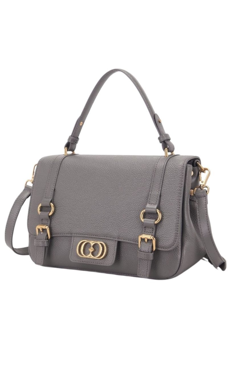 Borsa medium Athena grey - La Carrie