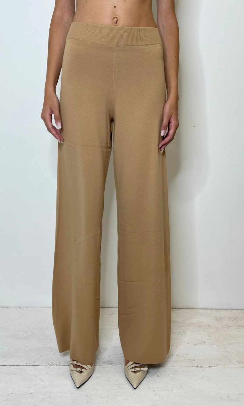 Pantalone in maglia Camel - Kontatto