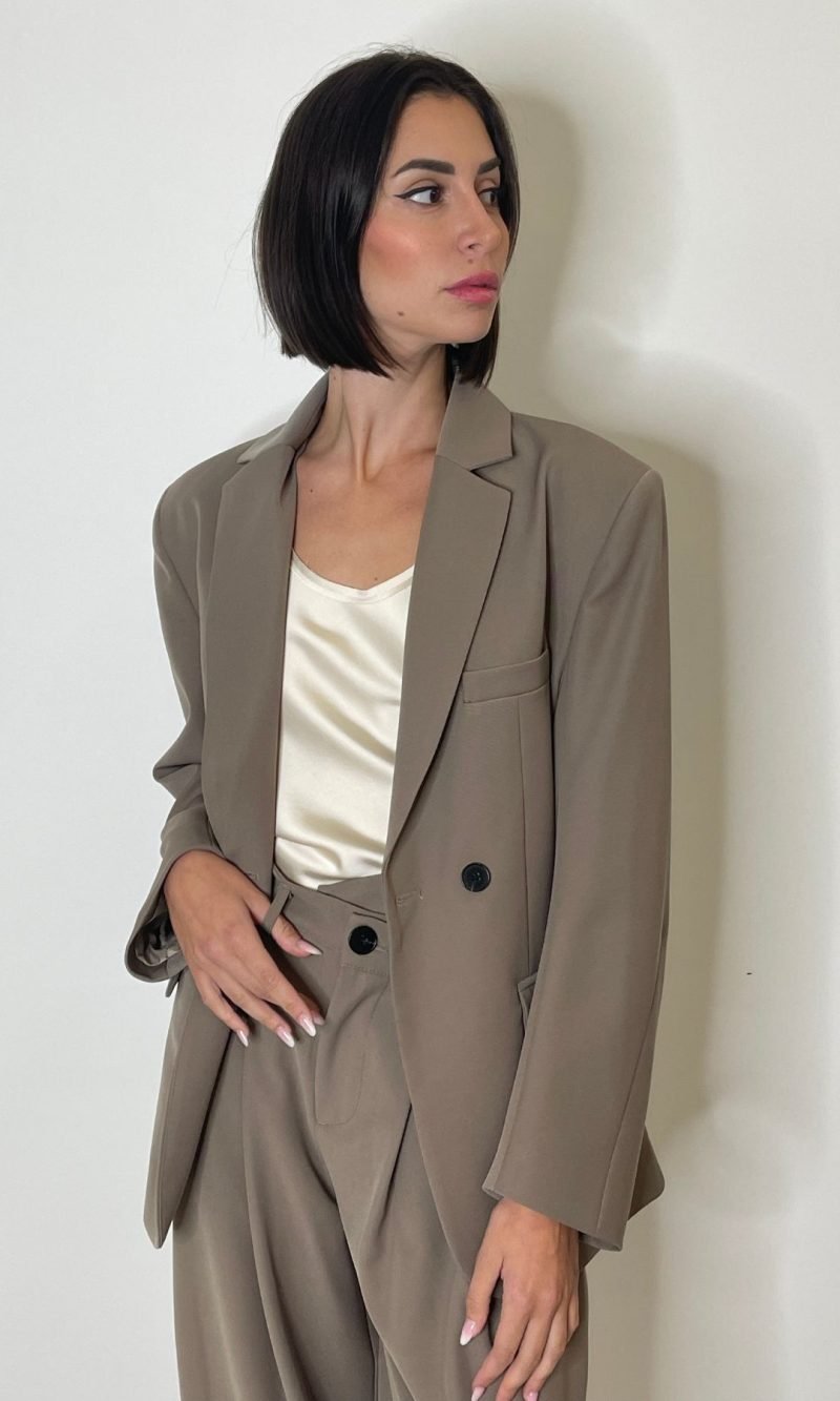 Blazer monopetto oversize -Eleh