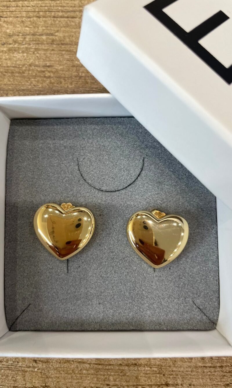 Orecchino cuore oro - EmporioClub Bijoux