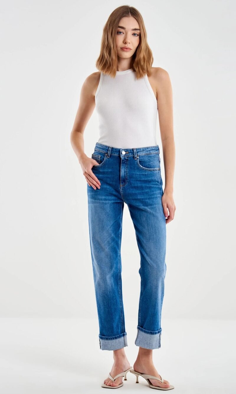 Jeans Maggie Mom blue - Vicolo